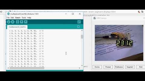 random clock on multiplexed display