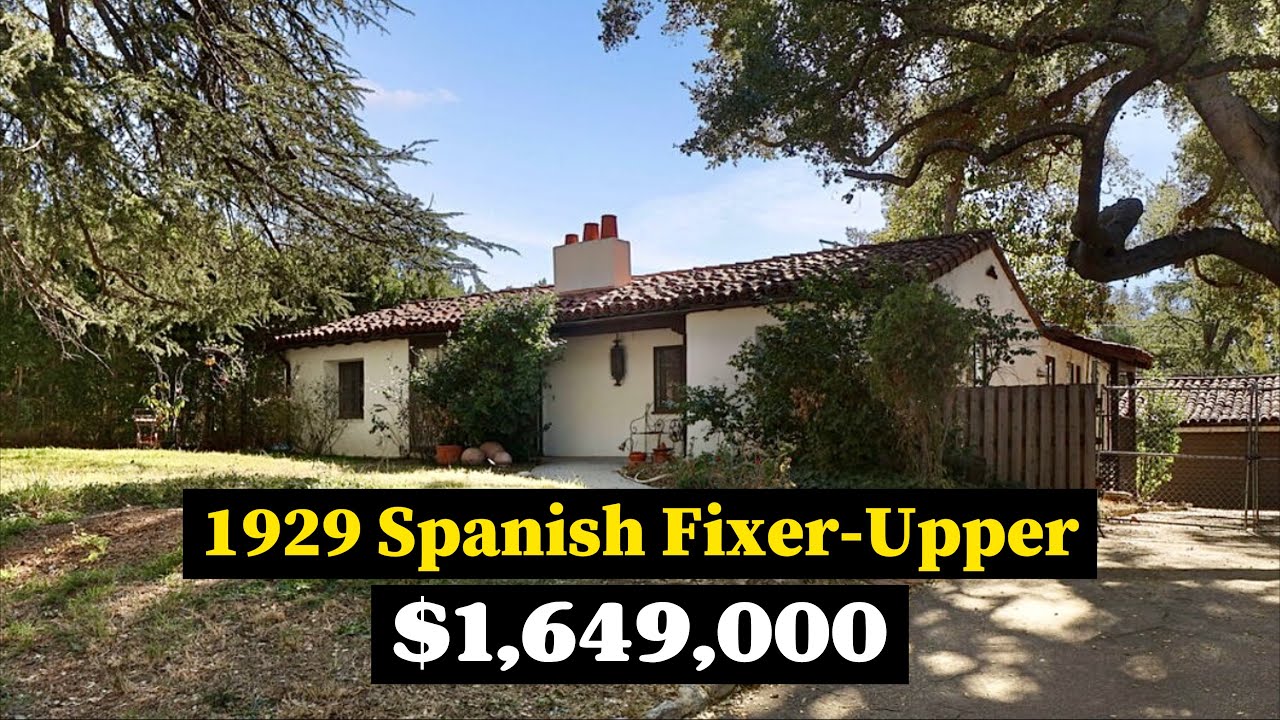 1929 Spanish Fixer Upper - YouTube