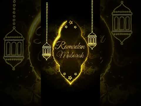 Ramadan Mubarak Greeting Video Message 