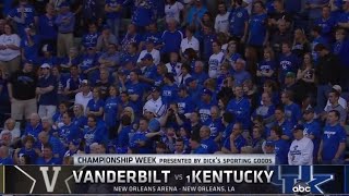 #1 Kentucky vs Vanderbilt Basketball Highlights (3/11/2012 - SEC Tournament Championship)