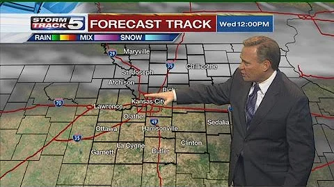 Gary Amble has your StormTrack 5 Forecast