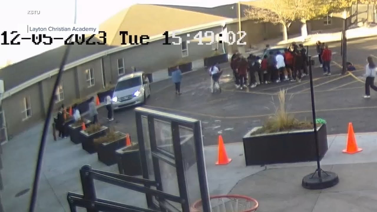 Utah high school students help lift car to save pinned mother
