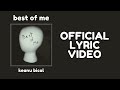 Keanu bicol  best of me official lyric
