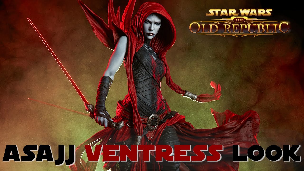 Swtor Asajj Ventress Sith Outfit Swtor Fashion Guide Youtube