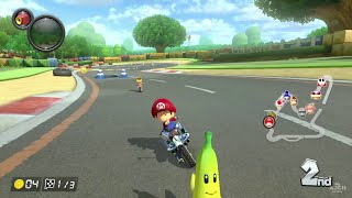 Mario Circuit - Shell Cup | Grand Prix | Mario Kart 8 Deluxe | Baby Mario | Master Cycle 100cc Race