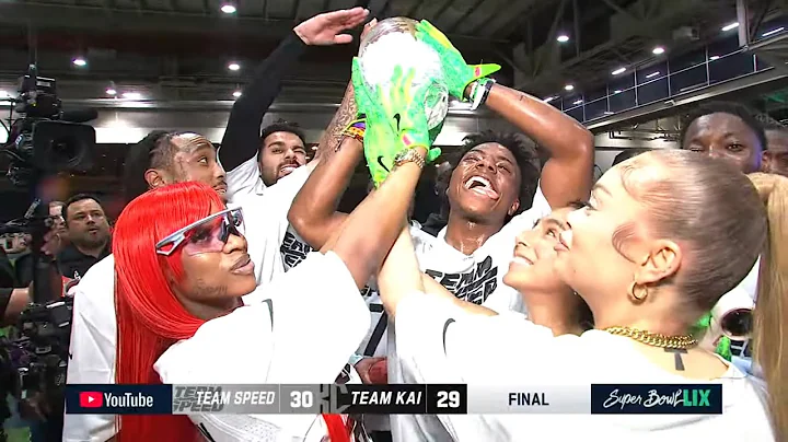 irl at Super Bowl LIX Flag Football Game on YouTube 🏈 ft. Kai Cenat, Druski