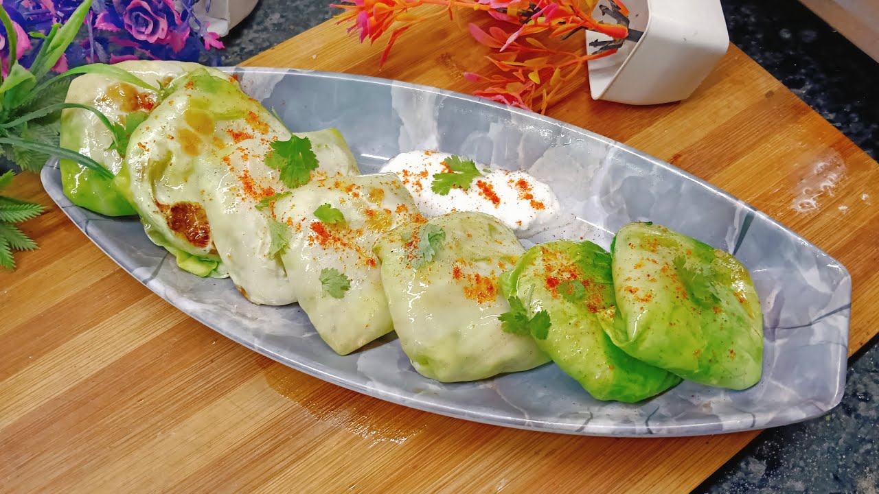 Patta gobhi ke lifafa recipe.. cabage lifafa recipe..