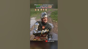 The developers made a great reference to Martin’s words from the first Kingdom Come: Deliverance.😱