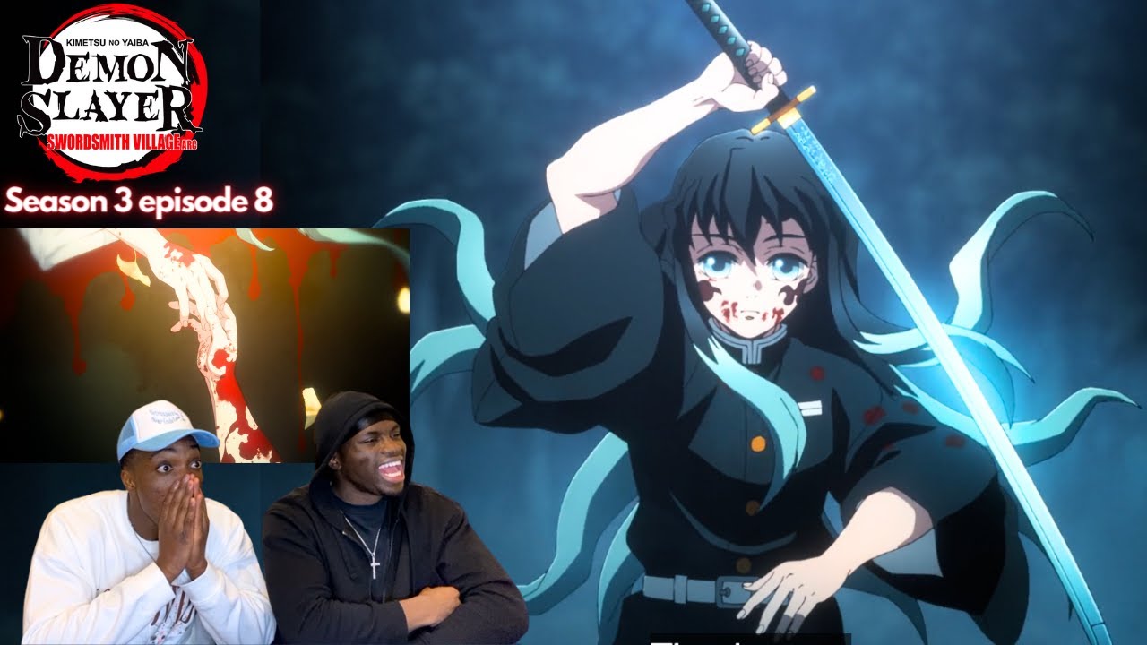 MUICHIRO A CHOSEN ONE! Demon Slayer Season 3 Episode 08 REACTION