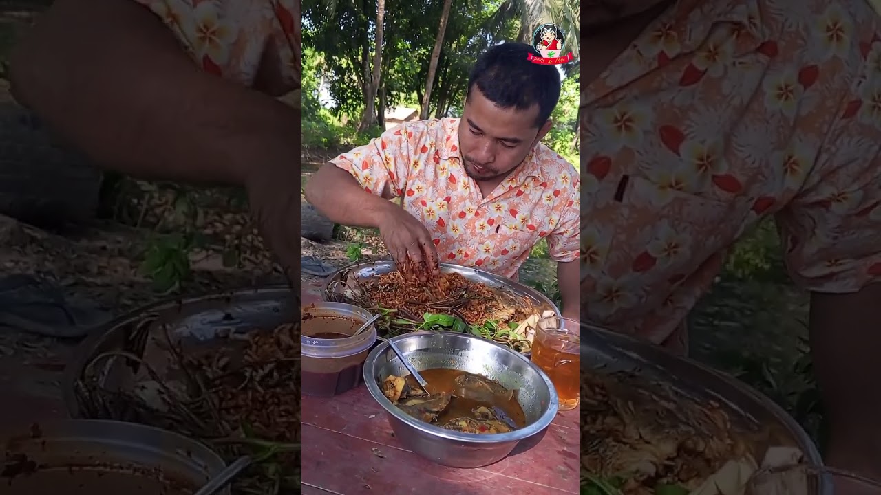 #eat #food တောရဲ့သဘာဝအရသာအပြည့်အဝခံစားရင်း#ထမင်းစားမယ်