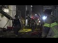 Fire breaks out at mostly vacant apartment building on Corporate Drive