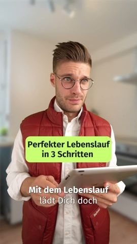 So kannst Du mit wenigen Klicks den perfekten Lebenslauf erstellen! ✅ #lebenslauf #bewerbung #editor