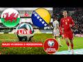 Wales Vs Bosnia And Herzegovin 1 1 2 4 Penalties Live World Cup Qualification Football Match Score
