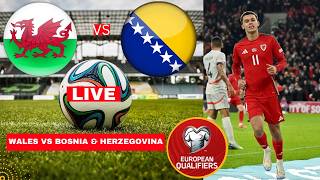 Wales vs Bosnia and Herzegovin Live Stream World Cup Qualification Play Off Football Match Score