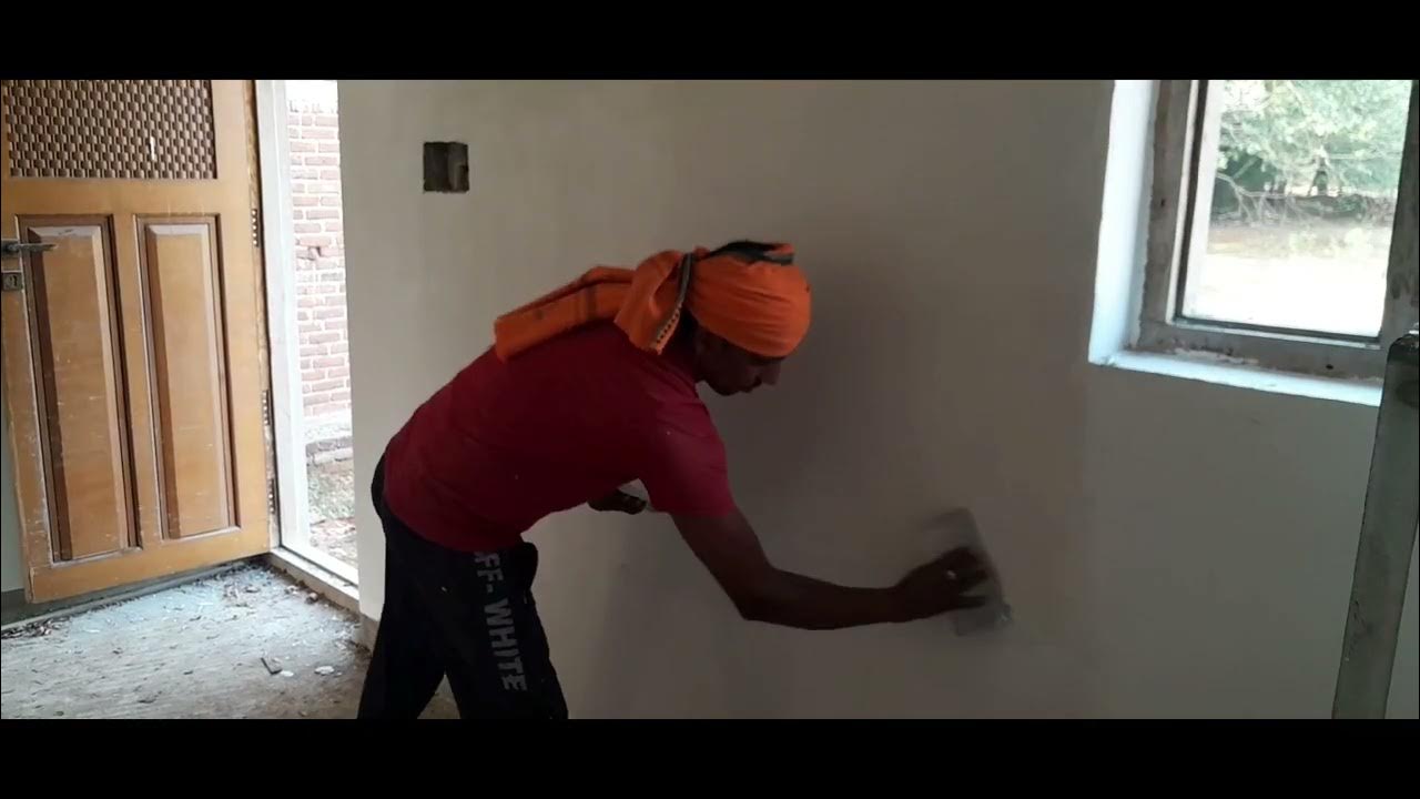 finishing cot putty/3RD COAD Wall putty kaise kare/how to apply wall