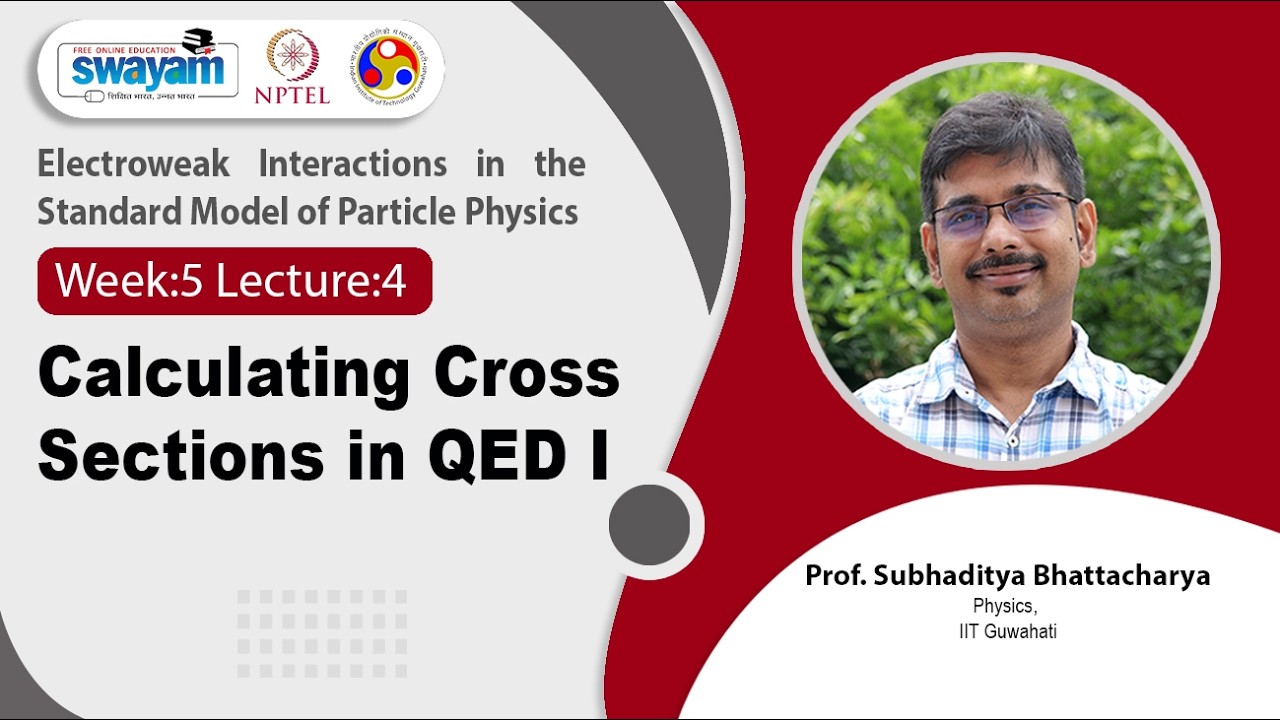 Lec 25: Calculating Cross Sections in QED I