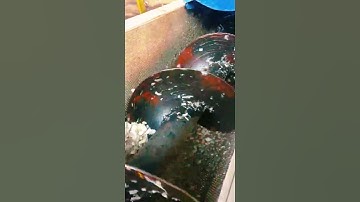 Máquina 1000 mm para Moagem e Lavação de Reciclagem de Plásticos PP e PEAD - Usada