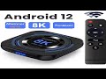 Transpeed Android 12 TV BOX Allwinner H618 Dual Wifi 32G64G Quad Core Cortex A53 Support 8
