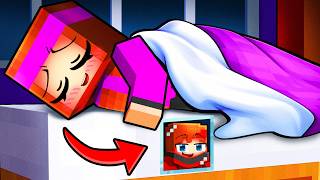 Caché dans le LIT de Anna sans qu'elle le sache sur Minec...