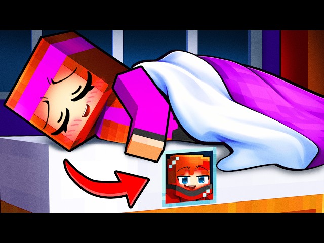 Caché dans le LIT de Anna sans qu'elle le sache sur Minecraft !