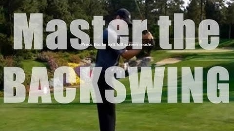 How the Right Arm Works in the Golf Backswing - Rotary Swing Tour