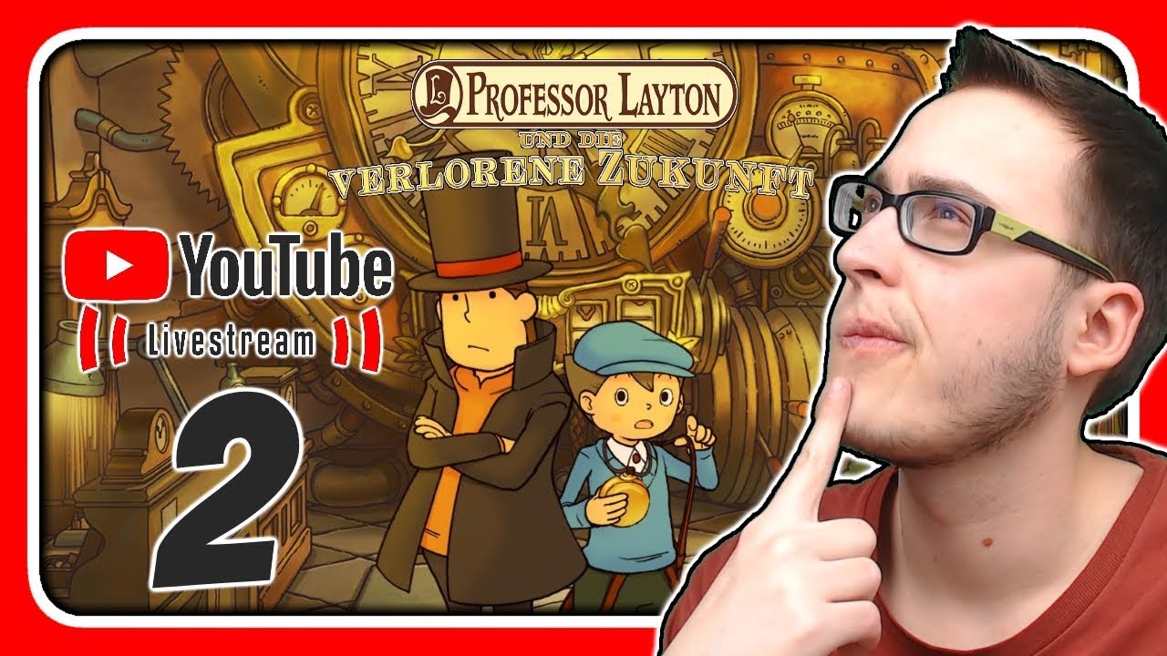 Livestream! Professor Layton und die verlorene Zukunft [Rätsel der