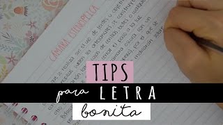 TIPS para mejorar tu letra