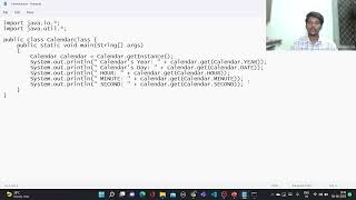 CALENDAR CLASS IN JAVA || JAVA PROGRAMMING || JAVA