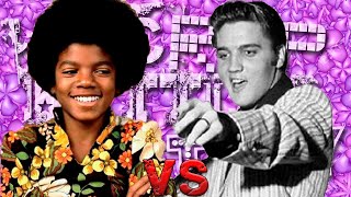 Michael Jackson vs Elvis Presley. ERB as ERBF Re-edited Version - FanMade