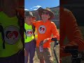 Walking America Couple stops in Lewiston