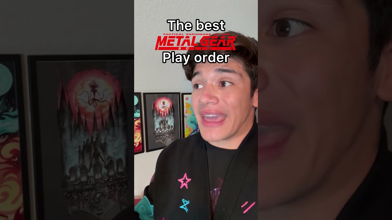 The Best Metal Gear Solid Play Order