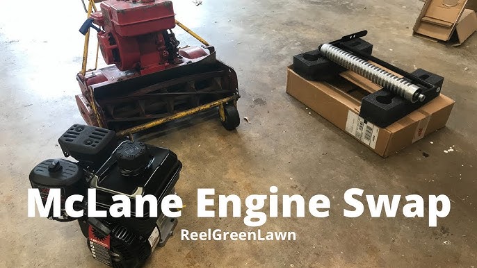 Revitalize Your Lawn Care: DIY Electric Motor Conversion for Mclane Reel  Mower 