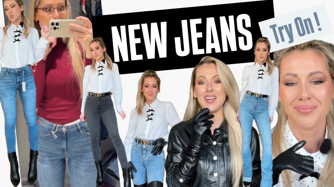 Natalie Portman Prada Shirt + Jeans Try On 