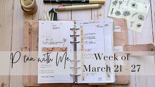 PLAN WITH ME | WEEK OF MARCH 21 - 27, 2022 | PERSONAL RINGS