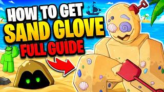 How To GET SAND GLOVE SHOWCASE in Slap Battles! ROBLOX (Sand Update)