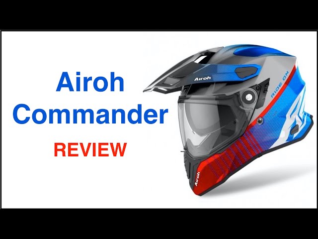 Airoh Helmet Commander Color blue Matt