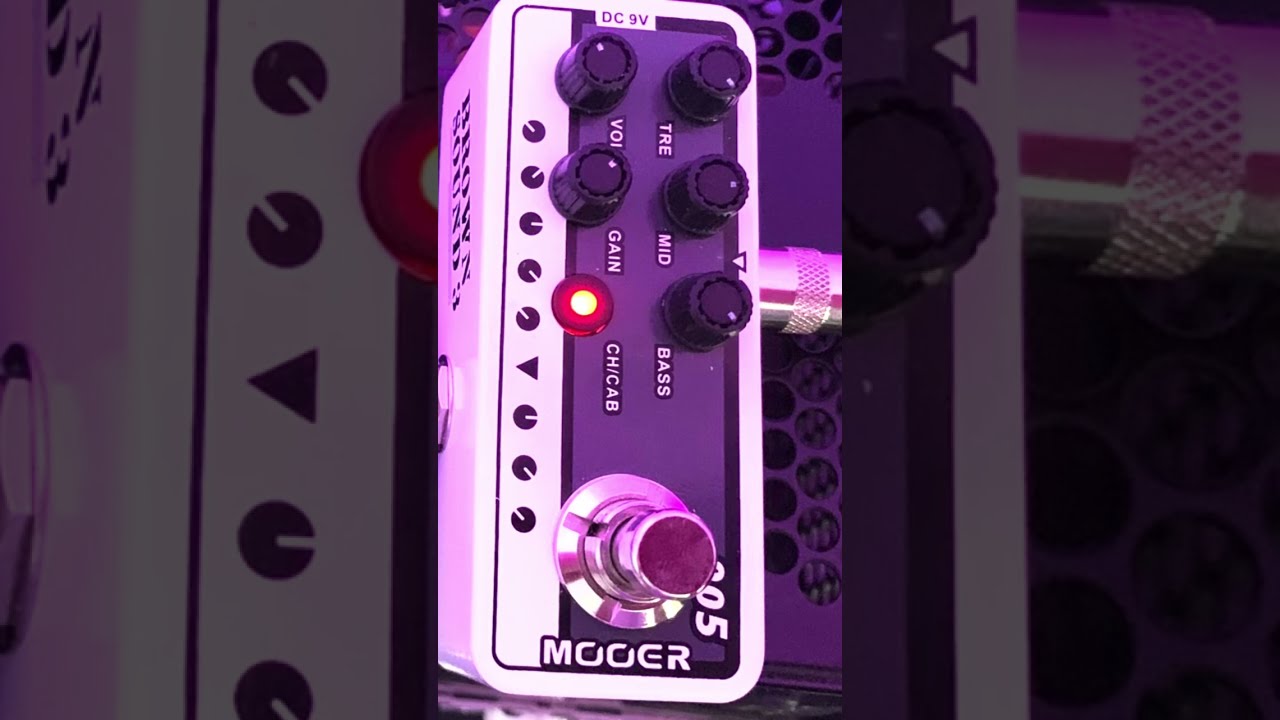 Mooer 005 Brown Sound 3 #metal #pedal #pedalboard #chug