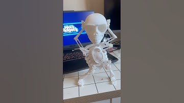 This 3D Printed Dancing Skeleton is Insane #3dprinting #KobraS1Combo
