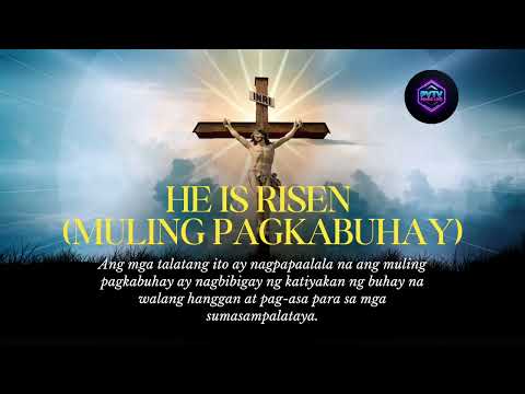 HE IS RISEN (MULING PAGKABUHAY) I Official Lyrics By @PVTVMusicPH