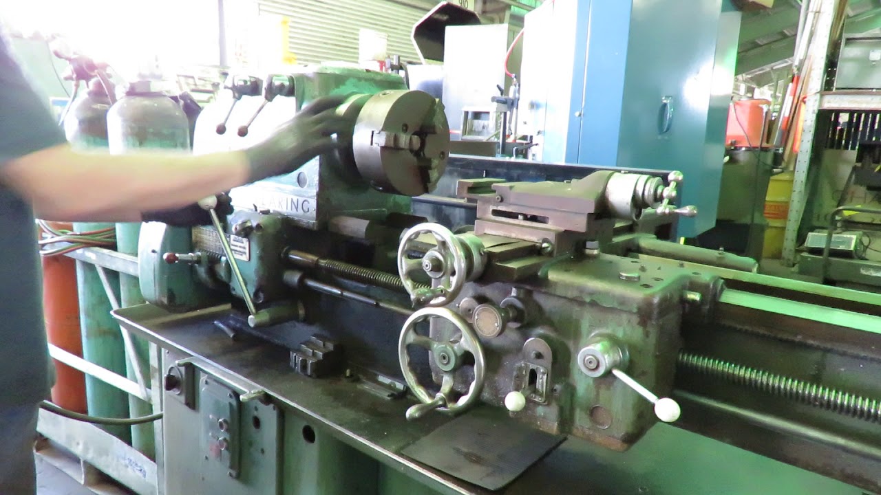 Clearing Harrison Metal Lathe - YouTube