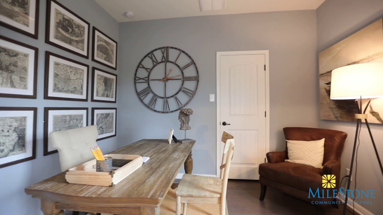 The Hemingway Floor Plan from MileStone Community Builders YouTube