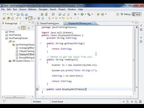 023 Java Program to display ASCII Table - YouTube