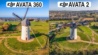 DJI Avata 360 Vs DJI Avata 2 Camera Test Comparison