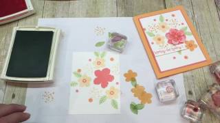 How to make a gorgeous Floral Card using Botanical Blooms