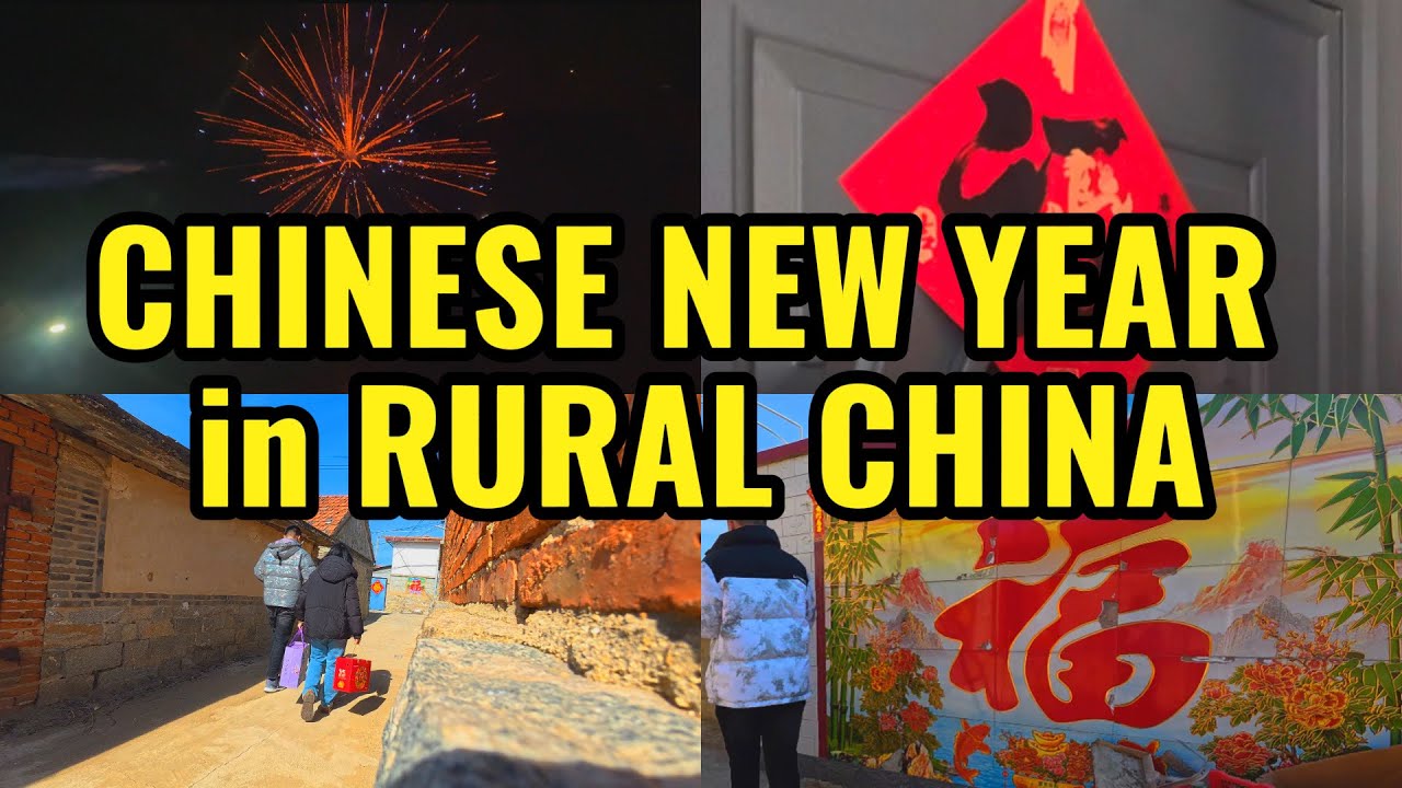 Celebrating Chinese New Year in Rural China 🇨🇳 | GRWM, Gifts & Fireworks