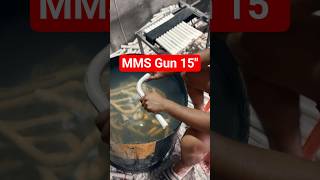 MMS 15 Inch Size Gun Band Bending Making Process Manufacturing #shorts #pvc