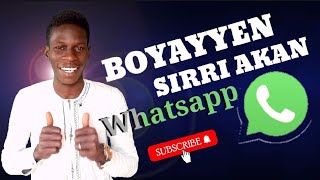 BOYAYYEN SIRRI A WHATSAPP.. screenshot 1