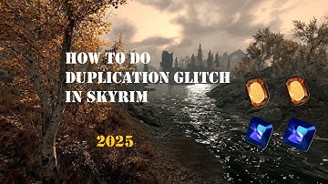 Skyrim DUPLICATION GLITCH 2025 easy tutorial