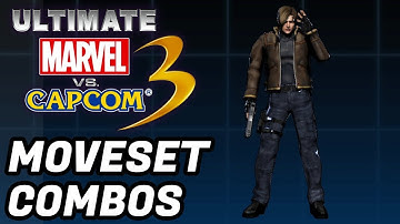 LEON ON UMVC3! (MOVESET/COMBOS)