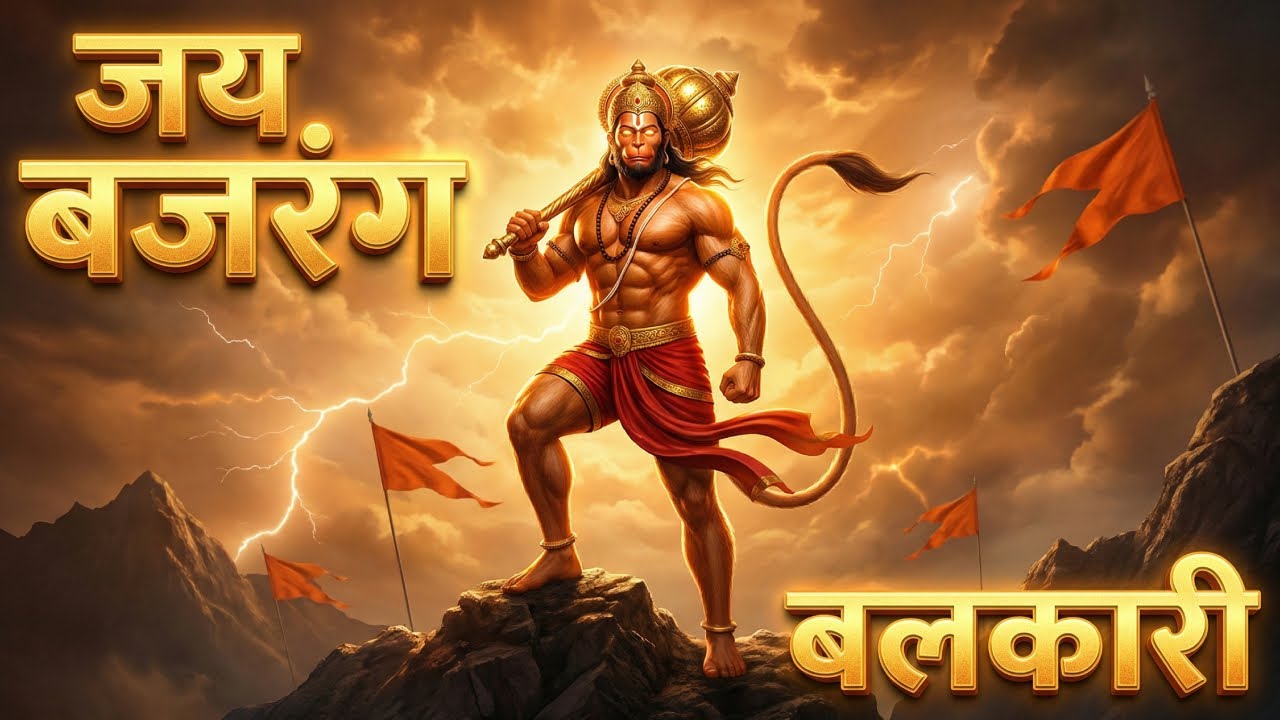 जय बजरंग बलकारी 🚩 | Hanuman Bhakti Song 2026 | Powerful Ram Bhajan | Mahaveer Hanuman Song